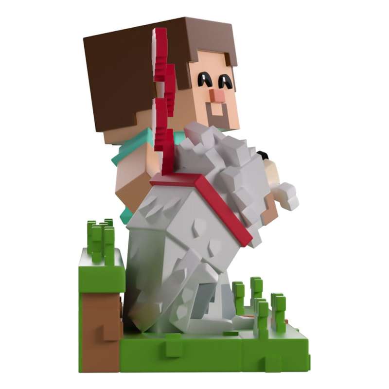 SPOTT-GR Minecraft - Φιγούρα Βινυλίου Taming a Wolf με Ύψος 10cm