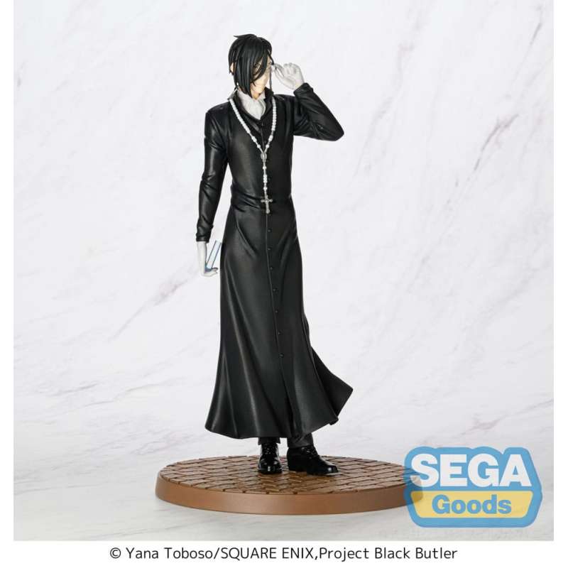 SPOTT-GR Black Butler: Boarding School Arc Luminasta - Φιγούρα PVC Sebastian Michaelis με Ύψος 22cm