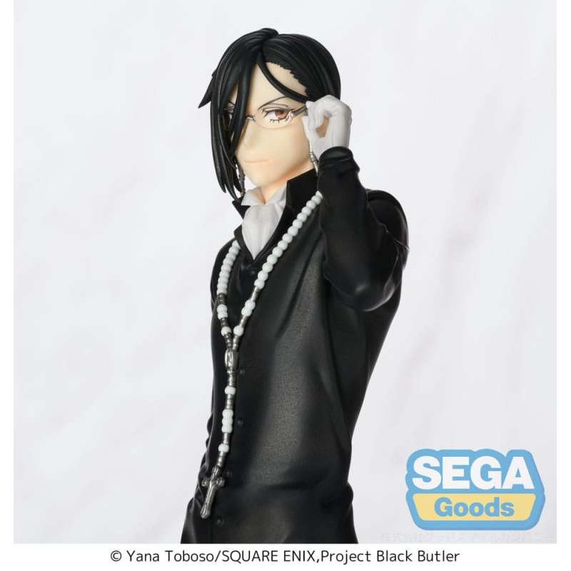 SPOTT-GR Black Butler: Boarding School Arc Luminasta - Φιγούρα PVC Sebastian Michaelis με Ύψος 22cm