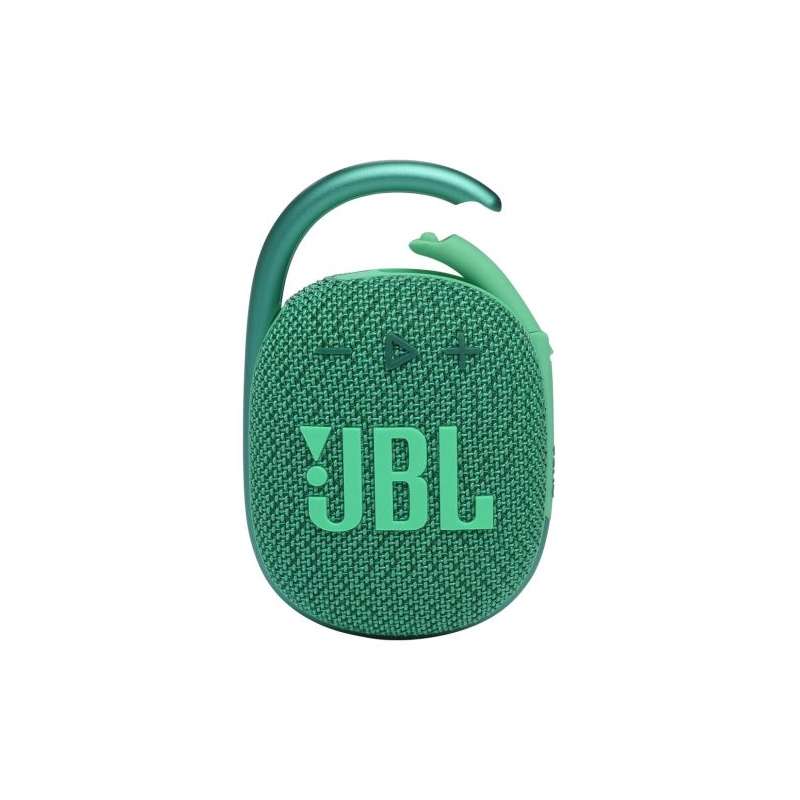 SPOTT-GR JBL Clip 4 Eco - Ασύρματο Ηχείο Bluetooth με Αυτονομία 10 Ώρες σε Πράσινο Χρώμα