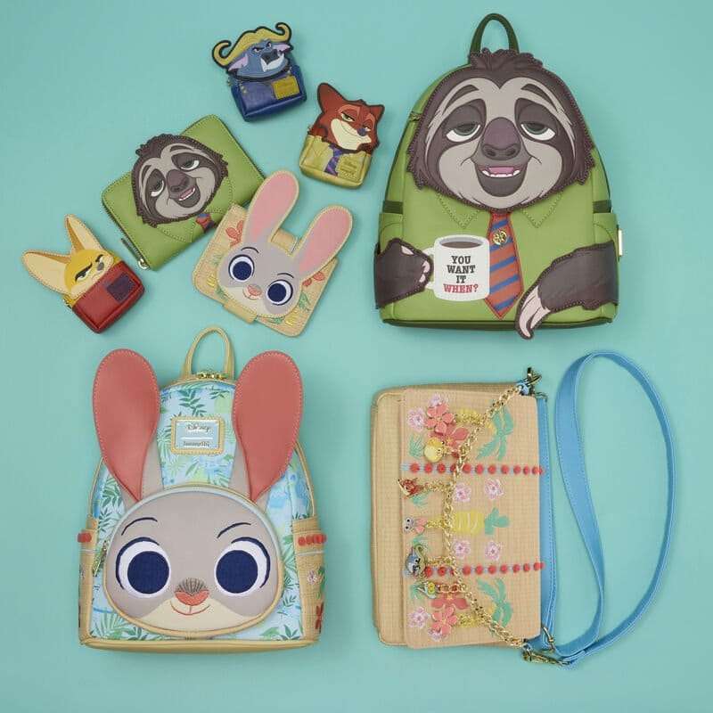 SPOTT-GR Loungefly Zootopia 2 - Πορτοφόλι Judy Hopps σε Μπεζ Χρώμα