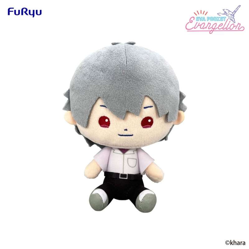 SPOTT-GR Neon Genesis Evangelion Eva Pocket Λούτρινο Kaworu με Ύψος 17cm