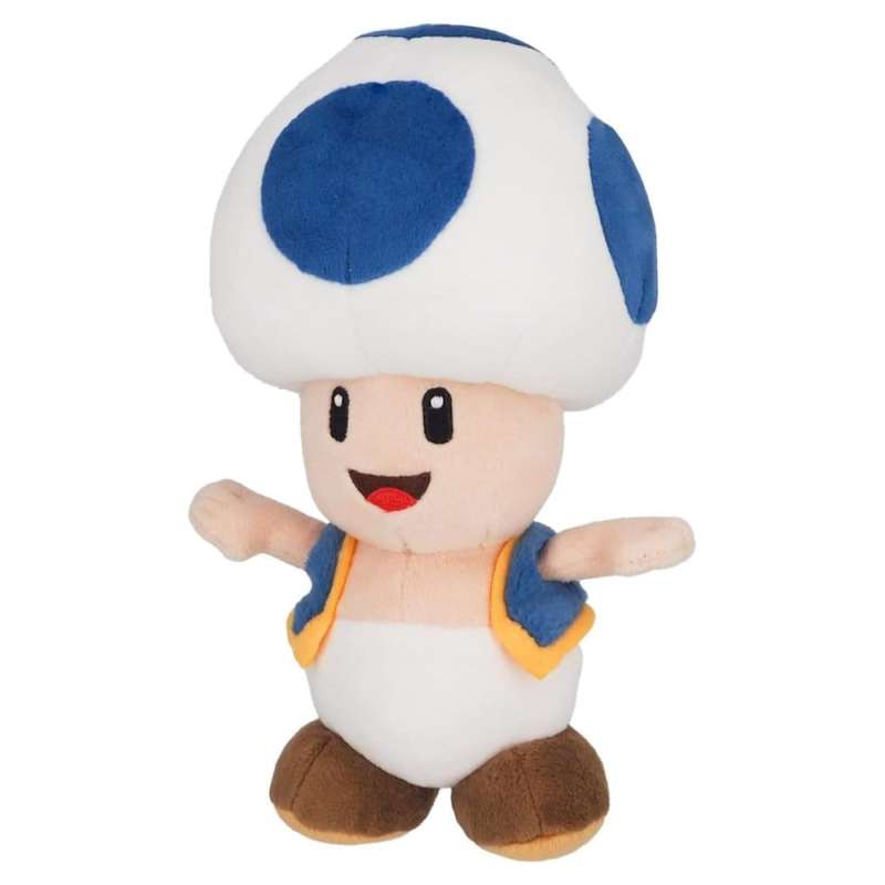 SPOTT-GR Super Mario - Λούτρινο Toad με Ύψος 20cm
