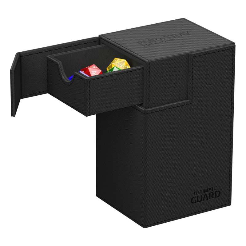 SPOTT-GR Ultimate Guard Flip'n'Tray 80+ Xenoskin - Black