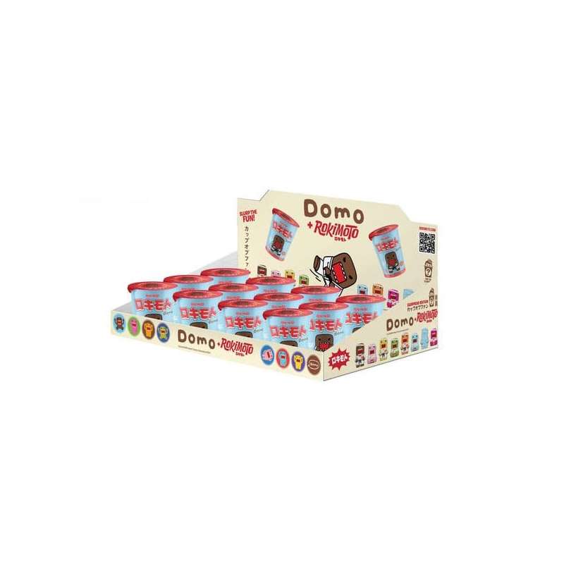 SPOTT-GR Domo + Rokimoto Blind Box - Φιγούρες με Ύψος 5cm Display (Σετ 12 Τεμάχια)