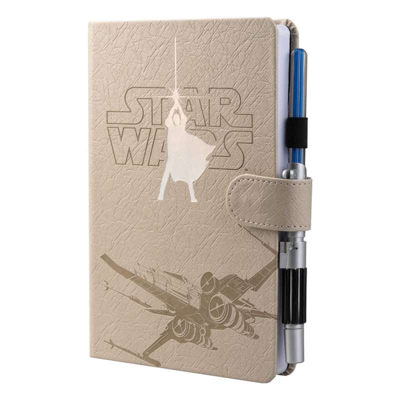 SPOTT-GR Star Wars Premium - Σημειωματάριο (Μεγέθους A5) Luke Skywalker με Στυλό σε Μπεζ Χρώμα