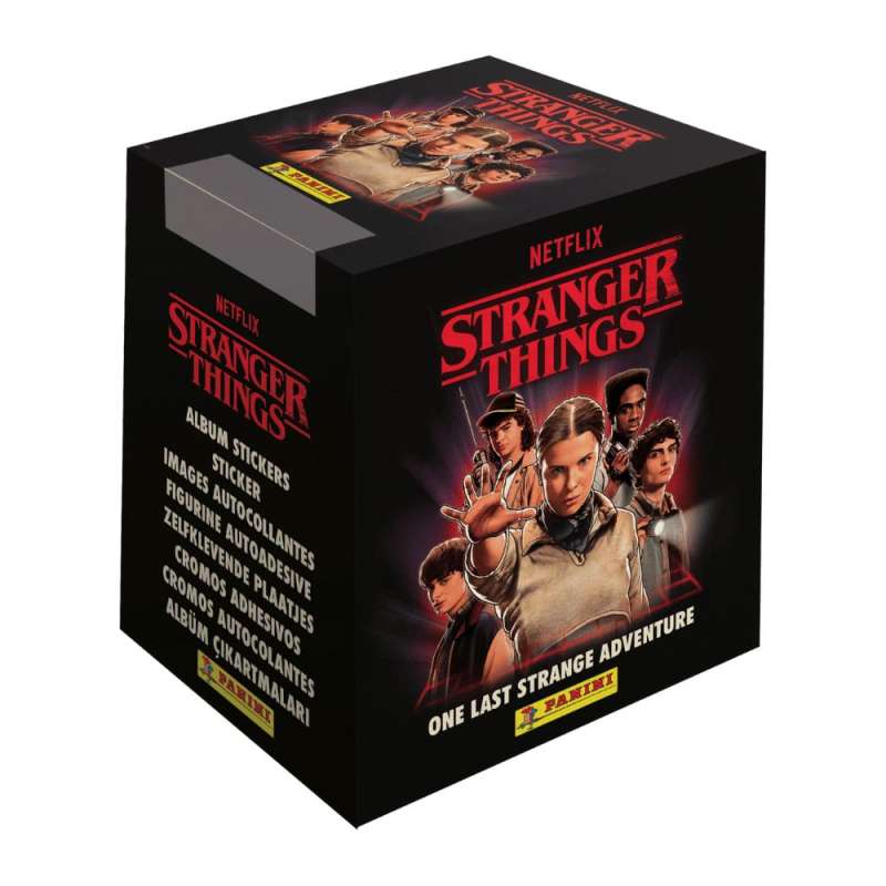 SPOTT-GR Stranger Things: One Last Strange Adventure - Σετ Κουτί Αυτοκόλλητα Panini (Σετ 50 Τεμάχια)