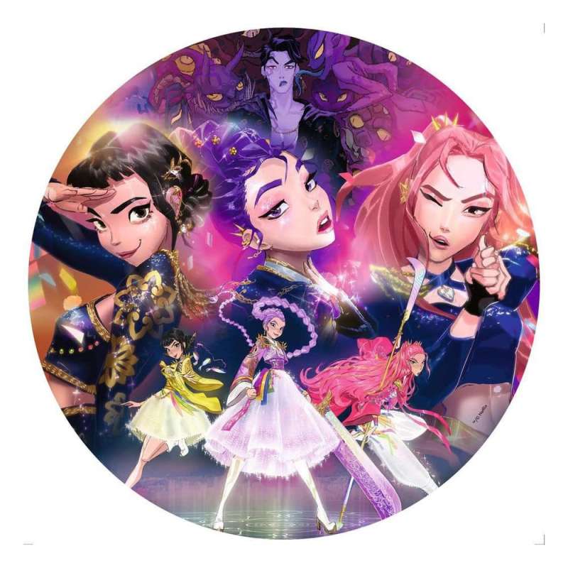 SPOTT-GR KPop Demon Hunters Round - Παζλ For The Fans! (500 Κομμάτια)