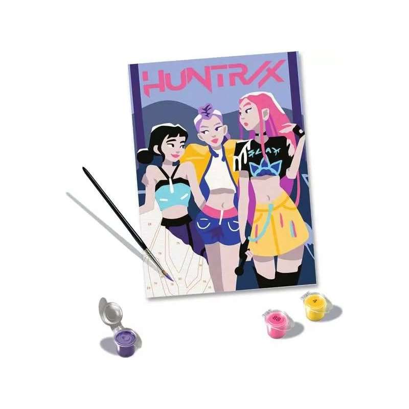 SPOTT-GR KPop Demon Hunters - Σετ Ζωγραφικής CreArt Paint by Numbers Painting Set Huntrix