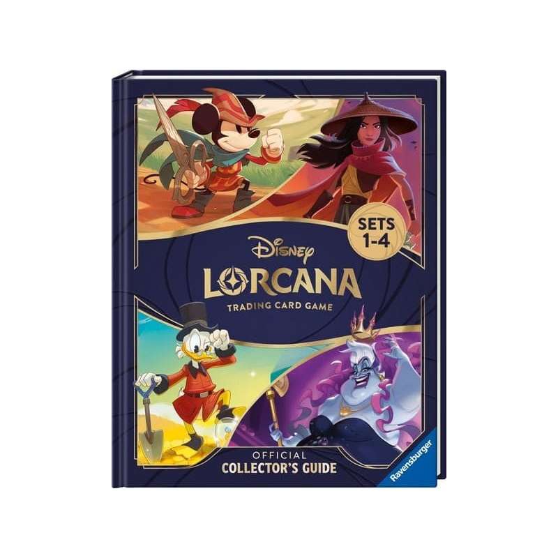 SPOTT-GR Disney Lorcana TCG Book The Official Collector's Guide: Sets 1-4 (Αγγλική Έκδοση)