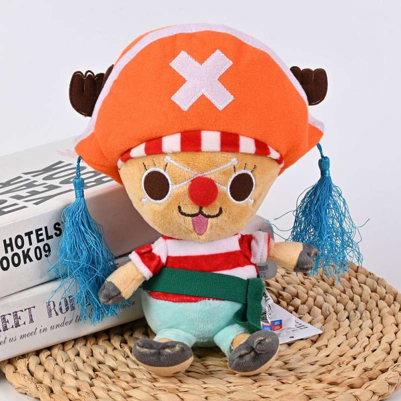 SPOTT-GR One Piece - Λούτρινο Chopper x Buggy με Ύψος 20cm