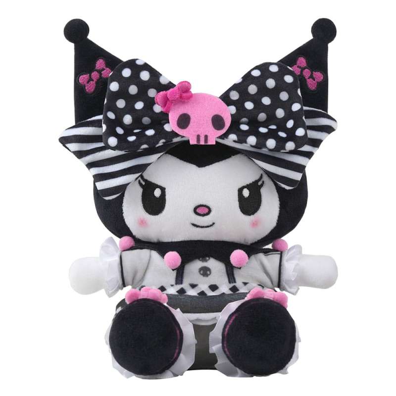 SPOTT-GR Sanrio Pink Black Party Series - Λούτρινο Kuromi XL με Ύψος 35cm