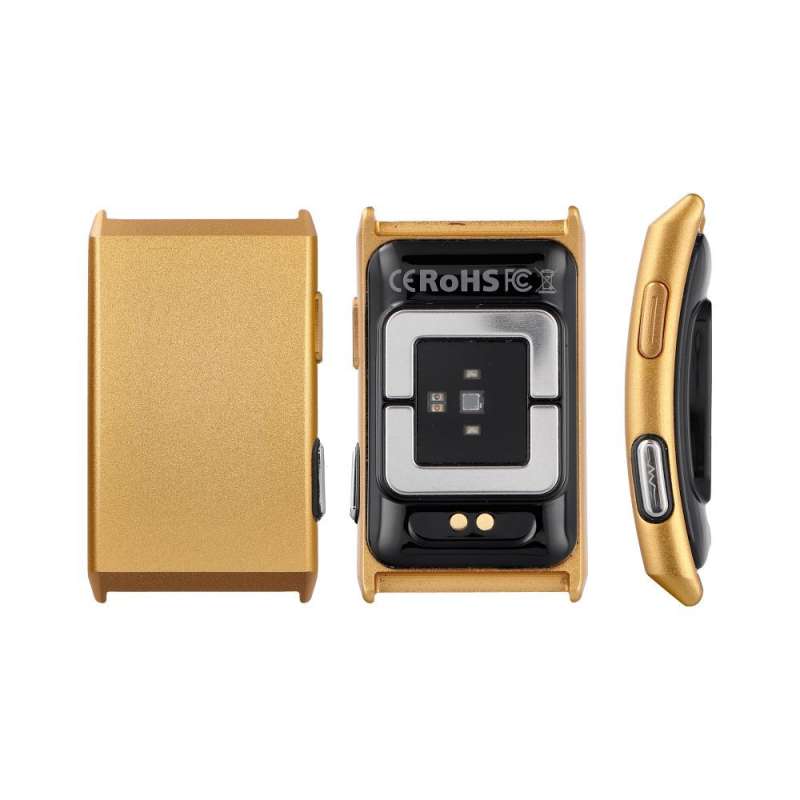 SPOTT-GR Titmo Loop i-110 - Fitness Band με Αδιαβροχοποίηση IP68 και Έξυπνους Μετρητές σε Χρυσό Χρώμα