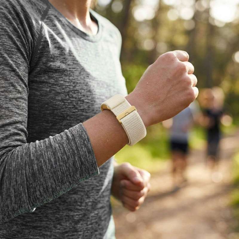 SPOTT-GR Titmo Loop i-110 - Fitness Band με Αδιαβροχοποίηση IP68 και Έξυπνους Μετρητές σε Χρυσό Χρώμα