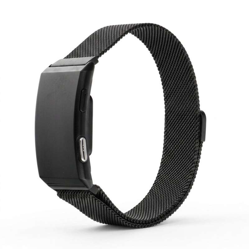 SPOTT-GR Titmo Loop i-110 - Fitness Band με Αδιαβροχοποίηση IP68 και Έξυπνους Μετρητές σε Μαύρο Χρώμα