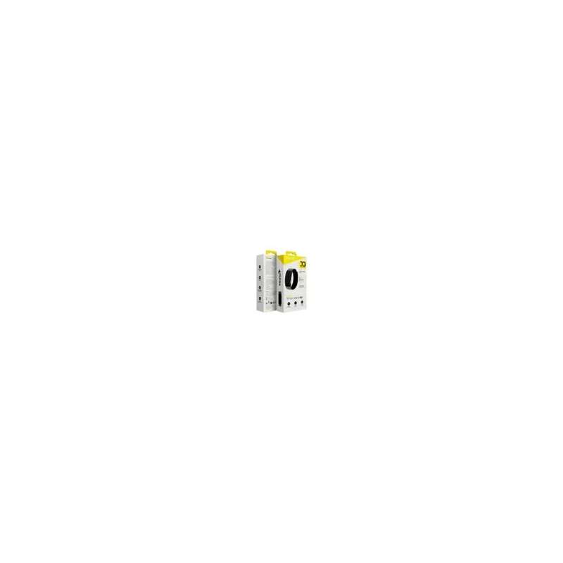 SPOTT-GR Titmo Loop i-110 - Fitness Band με Αδιαβροχοποίηση IP68 και Έξυπνους Μετρητές σε Μαύρο Χρώμα
