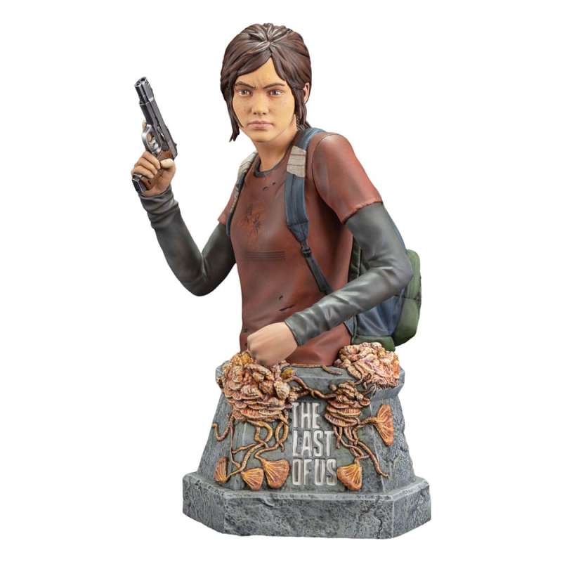 SPOTT-GR The Last of Us Bust Ellie with Handgun Bust με Ύψος 19cm