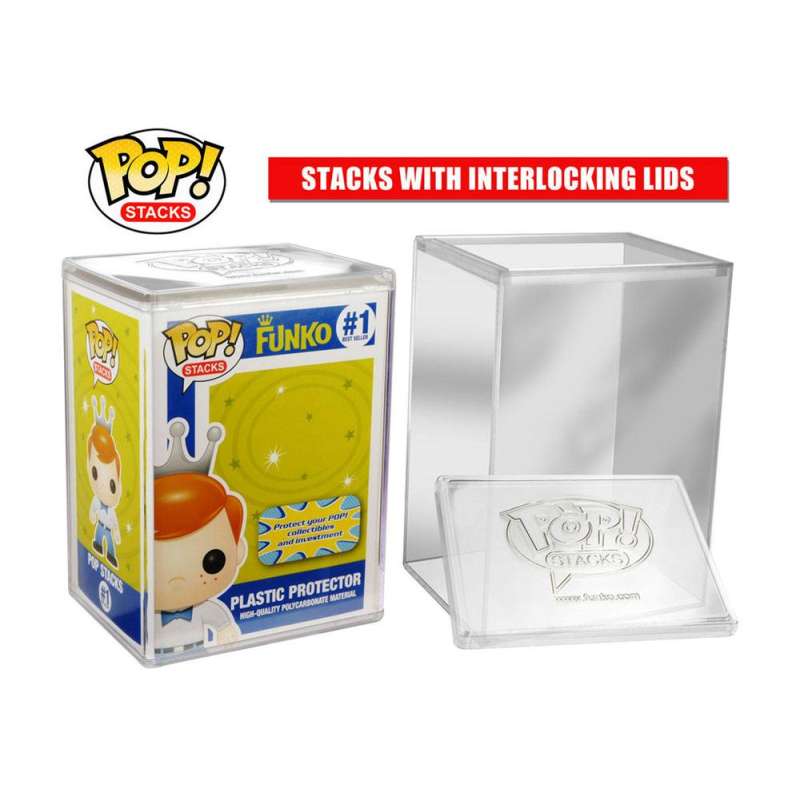 SPOTT-GR Funko POP! Stacks! Hard Polycarbonat Protective Case