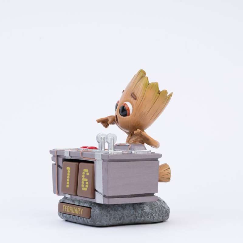 SPOTT-GR Marvel - Διακοσμητικό 3D Ημερολόγιο Groot Death Button με Ύψος 12cm