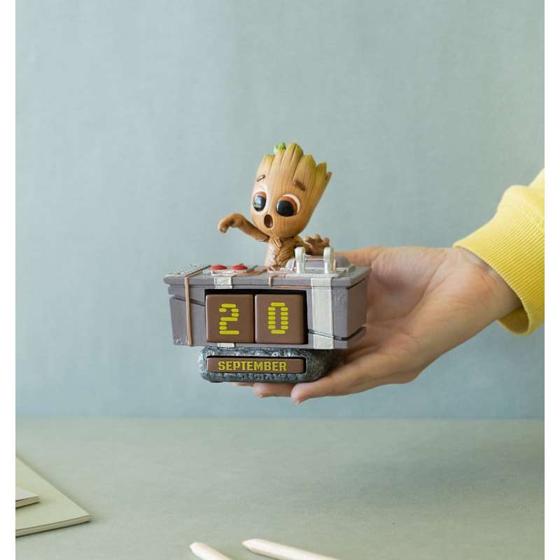 SPOTT-GR Marvel - Διακοσμητικό 3D Ημερολόγιο Groot Death Button με Ύψος 12cm