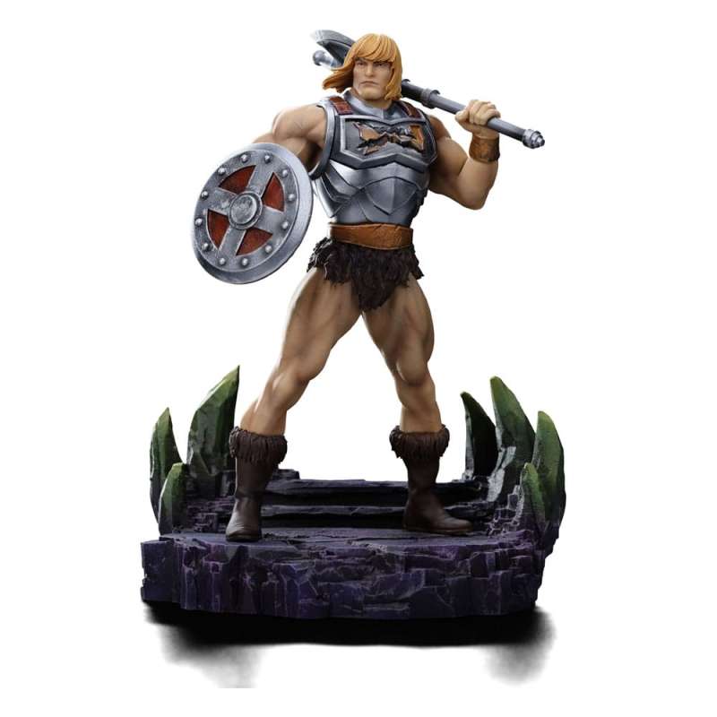SPOTT-GR Masters of the Universe Art Scale - Φιγούρα (Αναλογία 1/10) He-Man Battle Armor Version (Exclusive Edition) με Ύψος 23cm