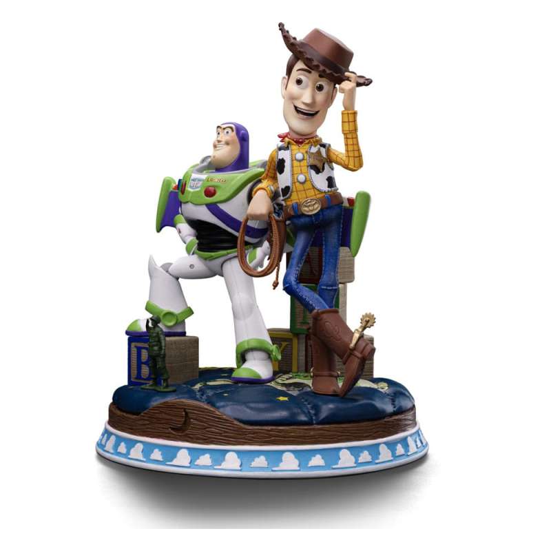 SPOTT-GR Toy Story Deluxe Art Scale - Φιγούρα (Αναλογία 1/10) Buzz & Woody Μεγέθους 38cm