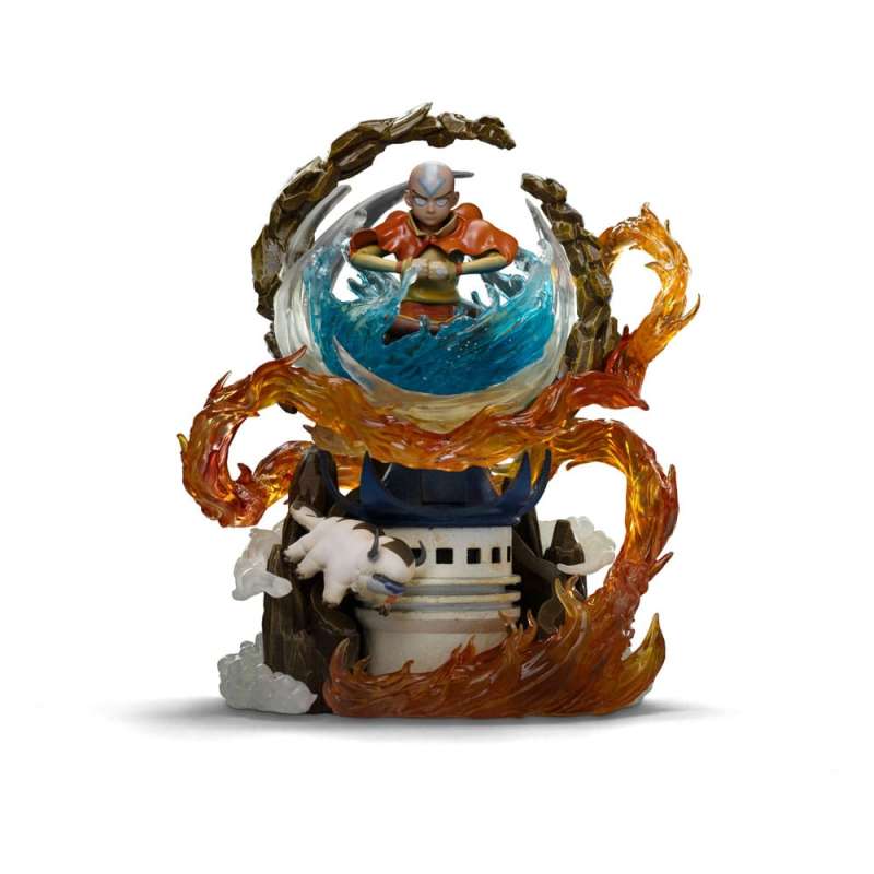 SPOTT-GR Avatar: The Last Airbender Art Scale - Φιγούρα (Αναλογία 1/10) Aang με Ύψος 21cm