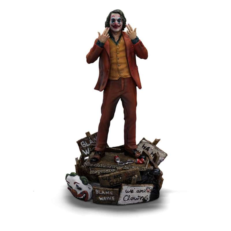 SPOTT-GR DC Comics Art Scale Deluxe - Φιγούρα (Αναλογία 1/10) Joker (Arthur Fleck) με Ύψος 19cm