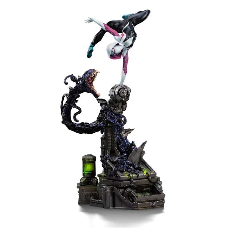 SPOTT-GR Spider-Man vs Villains Art Scale - Φιγούρα (Αναλογία 1/10) Ghost Spider Diorama  με Ύψος 34cm