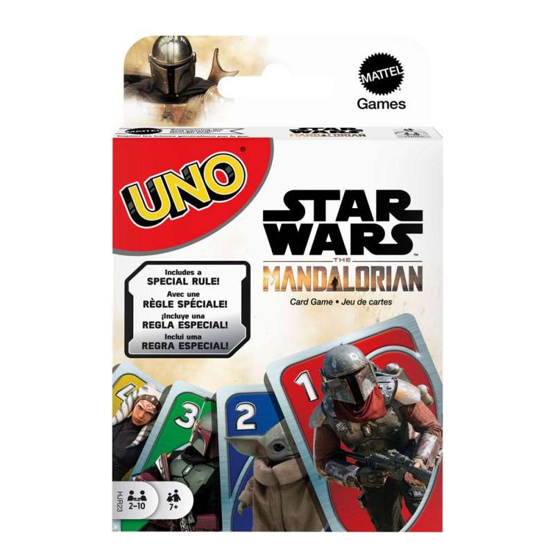 SPOTT-GR Star Wars: The Mandalorian UNO - Επιτραπέζιο Παιχνίδι Καρτών