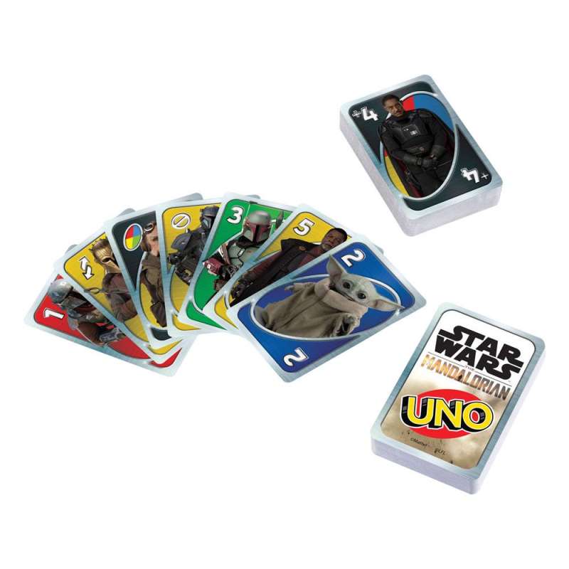 SPOTT-GR Star Wars: The Mandalorian UNO - Επιτραπέζιο Παιχνίδι Καρτών