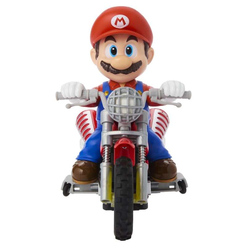 SPOTT-GR The Super Mario Galaxy Movie Hot Wheels - Τηλεκατευθυνόμενο Mario Wheelie Motocross