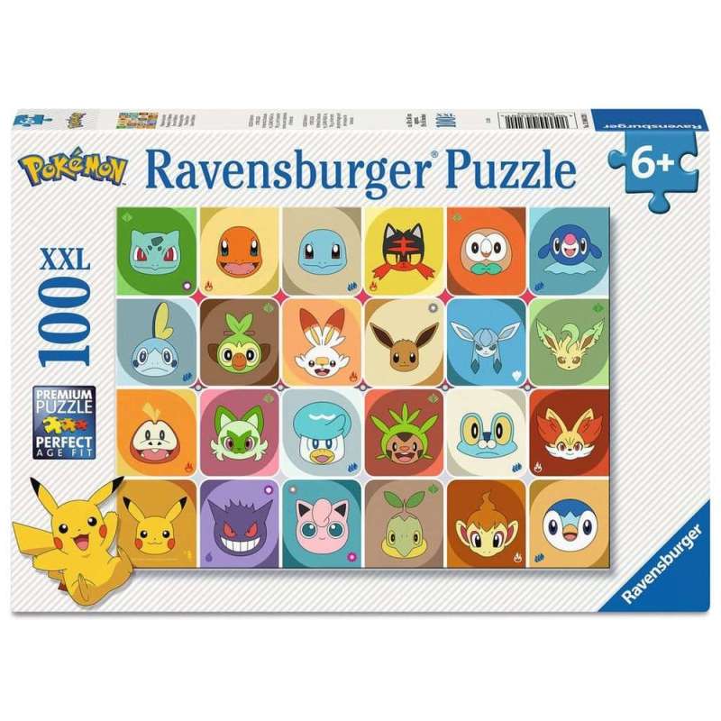 SPOTT-GR Pokémon - Παιδικό Παζλ Pokémon Faces (100 Κομμάτια XXL)