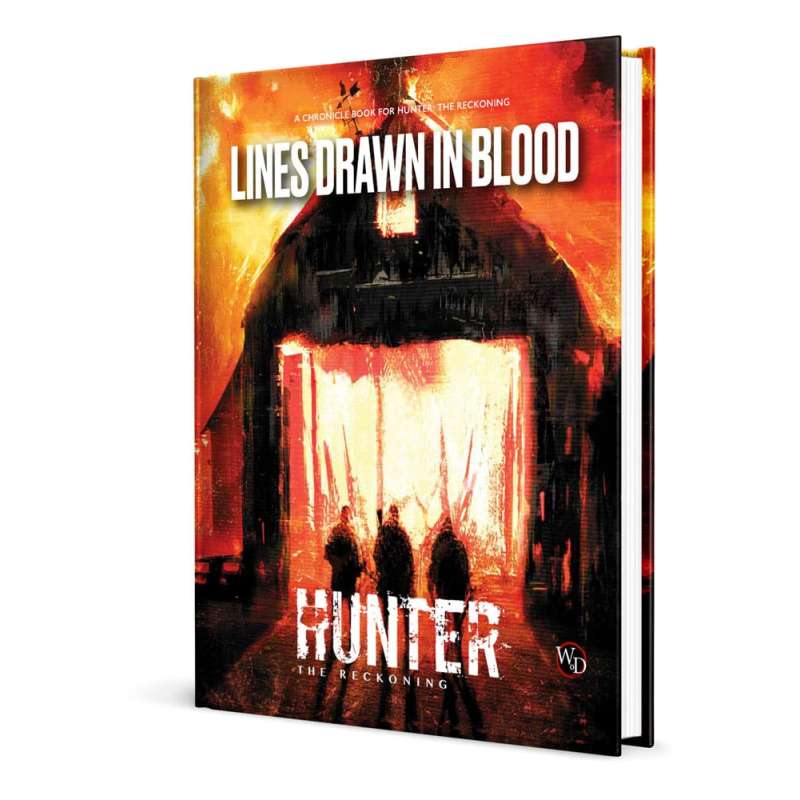 SPOTT-GR Hunter: The Reckoning 5th Edition RPG Βιβλίο Κανόνων (Core Rulebook) Lines Drawn in Blood Sourcebook  (Αγγλική Έκδοση)
