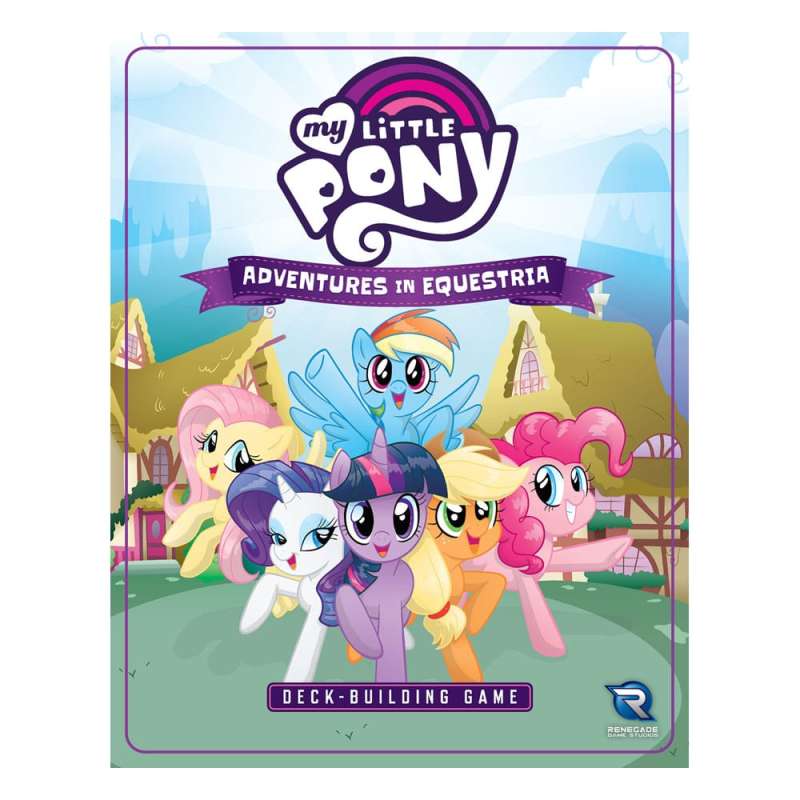 SPOTT-GR My Little Pony - Επιτραπέζιο Παιχνίδι Καρτών Deck-Building Adventures in Equestria (Αγγλική Έκδοση)