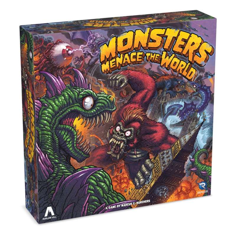 SPOTT-GR Avalon Hill Επιτραπέζιο Παιχνίδι Monsters Menace The World (Αγγλική Έκδοση)