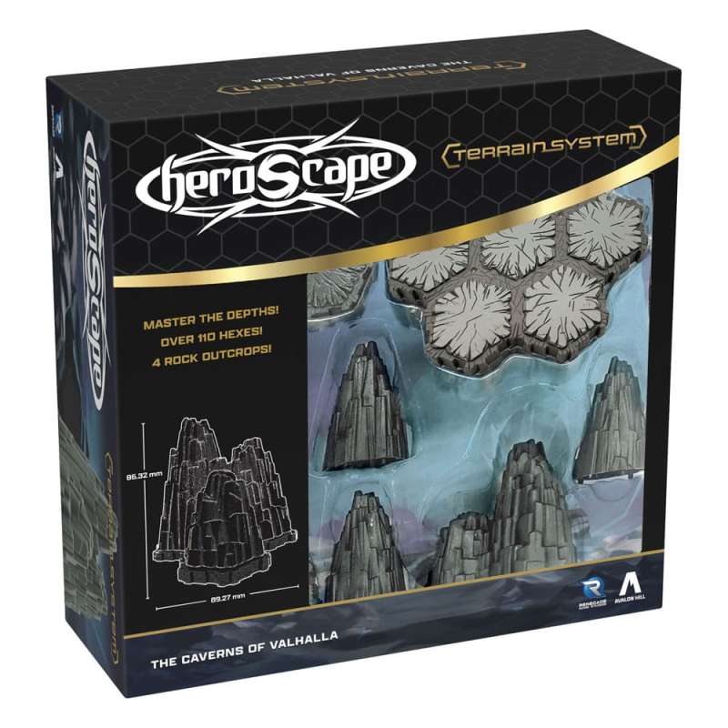 SPOTT-GR Heroscape Terrain Expansion The Caverns of Valhalla  (Αγγλική Έκδοση)