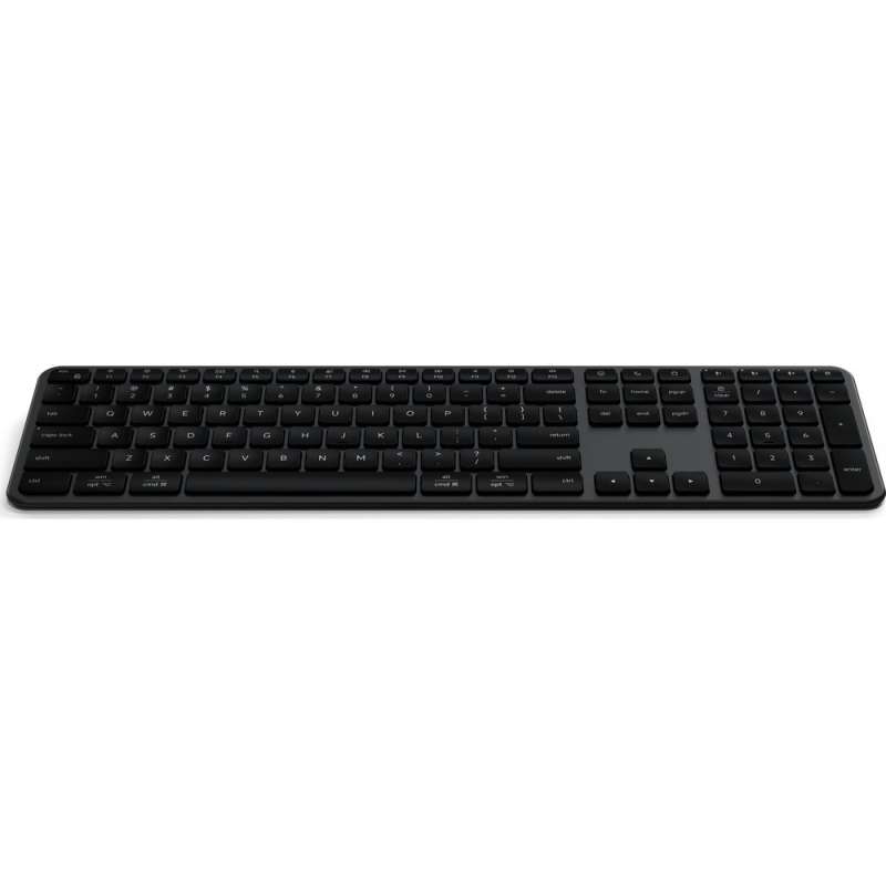 SPOTT-GR Satechi Slim EX3 - Ασύρματο Πληκτρολόγιο QWERTY για Mac / PC σε Μαύρο Χρώμα