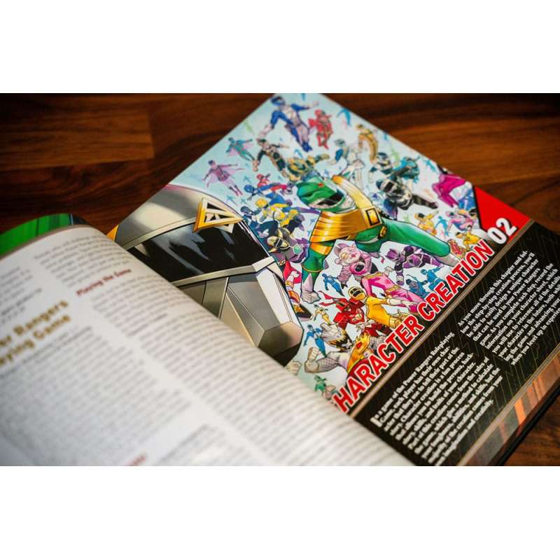 SPOTT-GR Power Rangers - RPG Παιχνίδι Δημιουργίας Ρόλων (Rulebook Core) (Αγγλική Έκδοση)