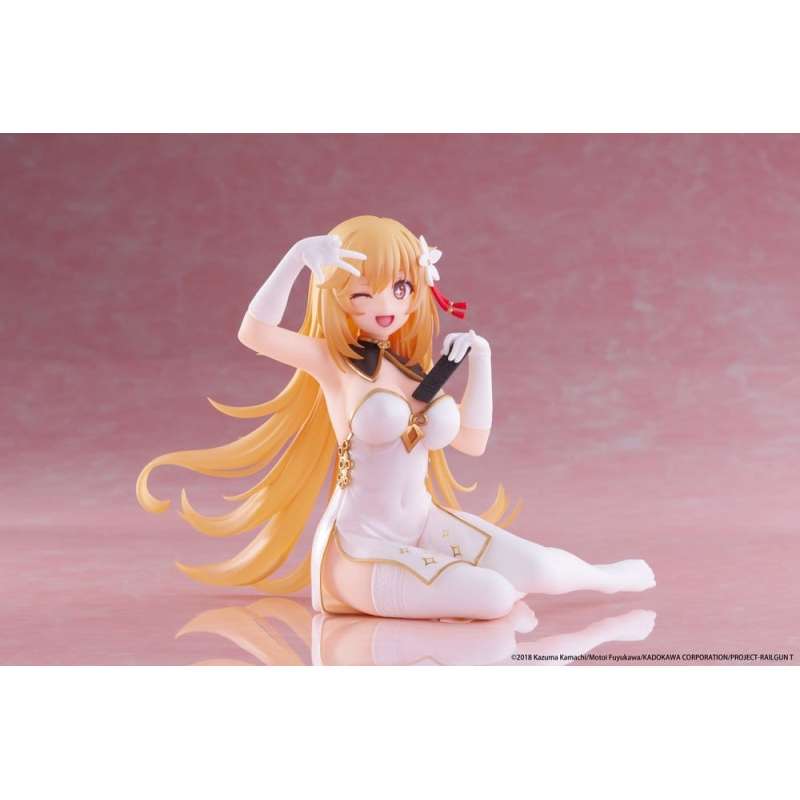 SPOTT-GR A Certain Scientific Railgun - Φιγούρα PVC Desktop Cute Figure Misaki Shokuho Chinese Dress Ver. με Ύψος 13cm