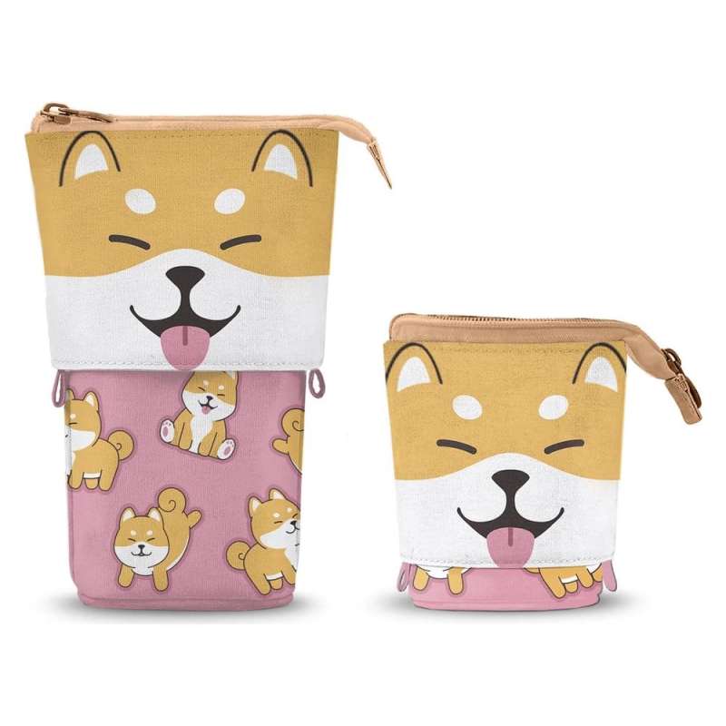 SPOTT-GR Oh My Pop! Cute - Κασετίνα Shiba σε Ροζ Χρώμα