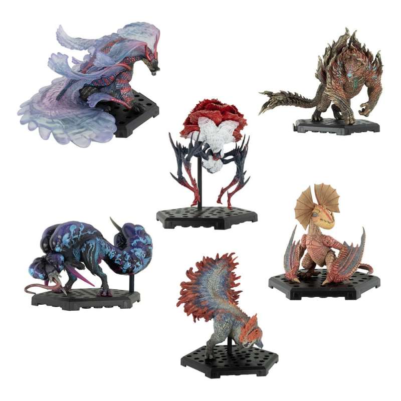 SPOTT-GR Monster Hunter Figure Builder - Φιγούρες Standard Model Plus Vol. 28 με Ύψος 10-15cm (Σετ 6 Τεμάχια)