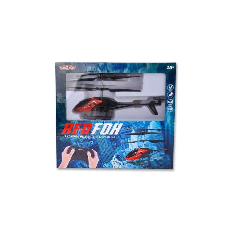 SPOTT-GR Gear2Play - Τηλεκατευθυνόμενο Ελικόπτερο Red Fox