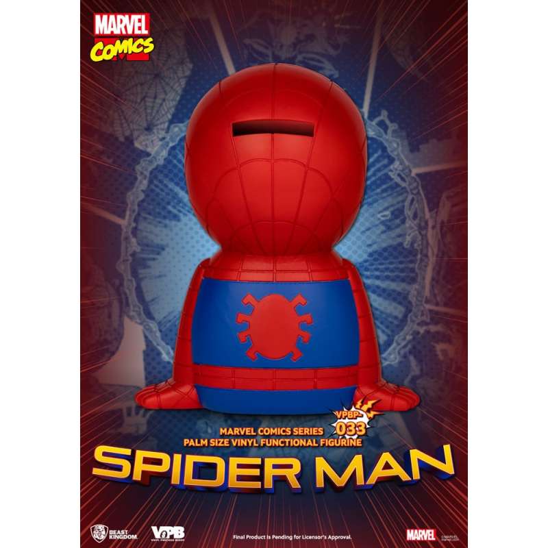 SPOTT-GR Classic Marvel Comics - Κουμπαράς Βινυλίου Spiderman με Ύψος 12cm