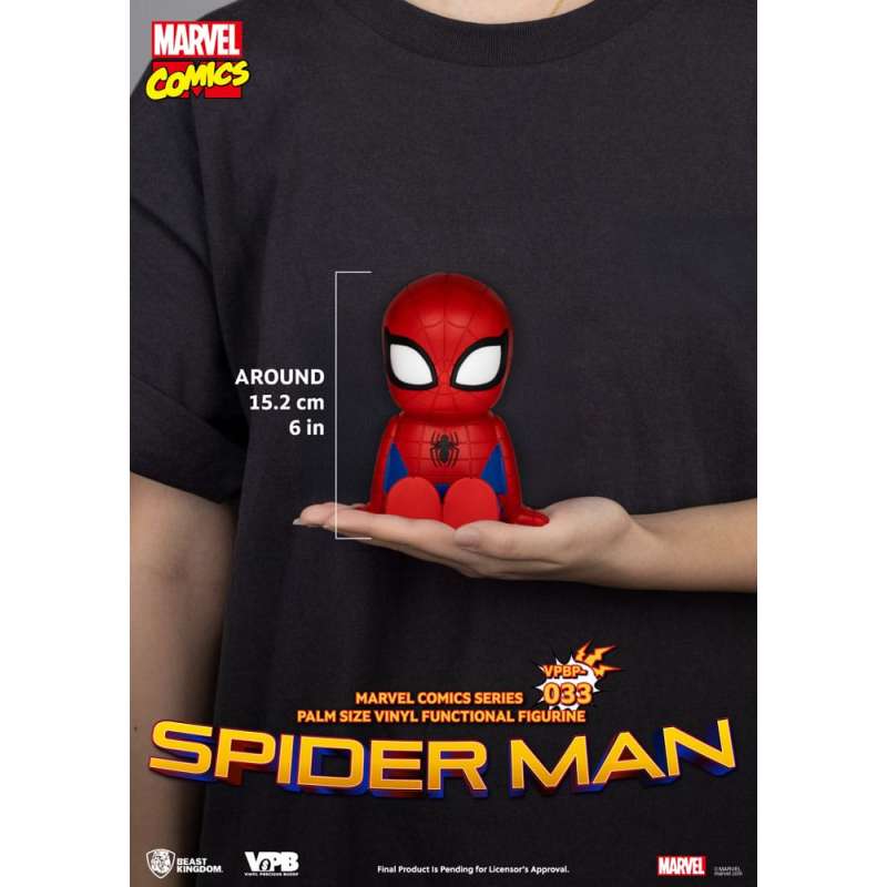 SPOTT-GR Classic Marvel Comics - Κουμπαράς Βινυλίου Spiderman με Ύψος 12cm