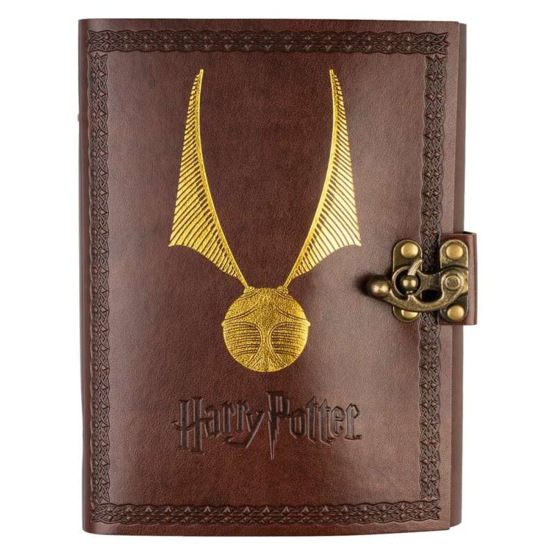 SPOTT-GR Harry Potter - Σημειωματάριο από Οικολογικό Δέρμα σε Καφέ Χρώμα
