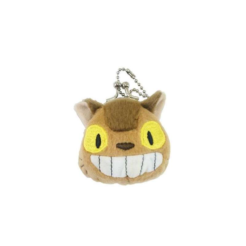 SPOTT-GR My Neighbor Totoro - Μίνι Λούτρινο Πορτοφολάκι Catbus με Ύψος 8cm σε Καφέ Χρώμα