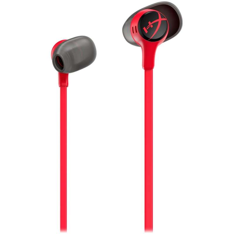 SPOTT-GR HyperX Cloud Earbuds 2 - Ενσύρματα In-Ear Ακουστικά με Υποδοχή Jack 3.5mm 1.2m σε Κόκκινο Χρώμα