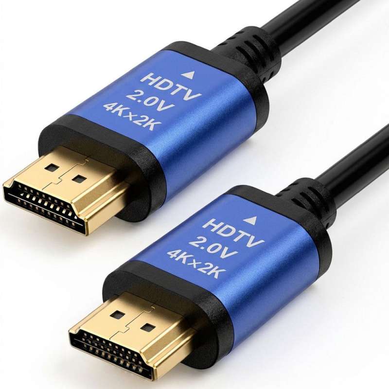 SPOTT-GR Blue Star Καλώδιο HDMI 2.0 με Ανάλυση 4K 120Hz (High Speed, HDR, ARC, Ethernet, AWM, 18Gbps) 3m σε Μαύρο Χρώμα