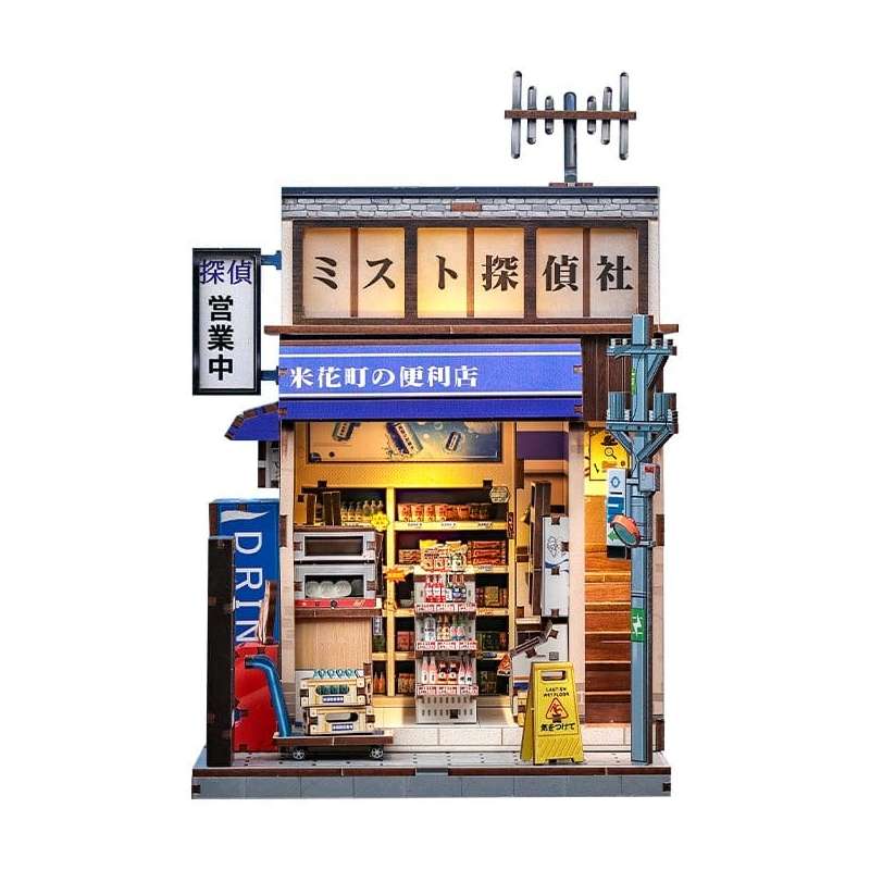 SPOTT-GR Miniature House - Κιτ Μοντελισμού Beika-cho Convenience Store με Διαστάσεις 22 x 15cm
